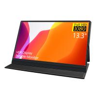 Monitor portátil do prolongamento 13.3inches do 16:9 1920x1080 FHD para o portátil