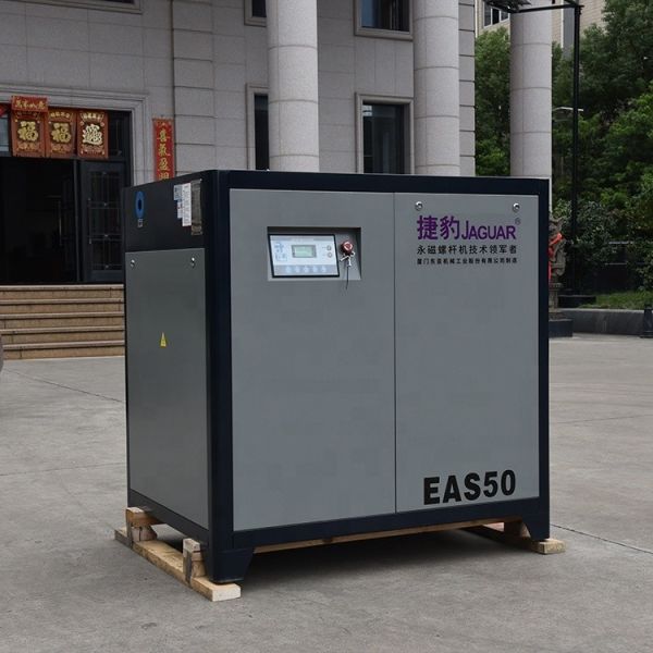 Stationary 50 hp Rotary Screw Type Air Compressor Manufacturers with 6.1m3/min Air Capacity