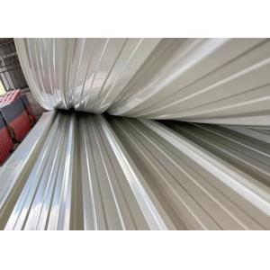 Гофрированная окружающая среда белых черепиц PVC ширины 1130mm зеленая настилающ крышу лист