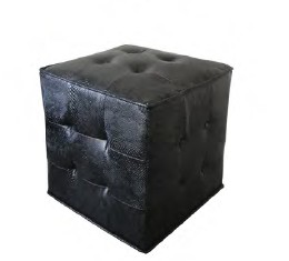 YF-1955 wooden fabric ottoman/stool of European style