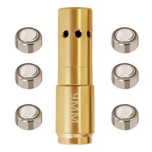Vista de bronze Dot Boresighter Rem Gauge vermelho do furo do laser da pistola