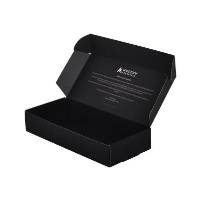 Matt Lamination Caixas corrugadas Embalagem Eye Patch Set Papel revestido de preto