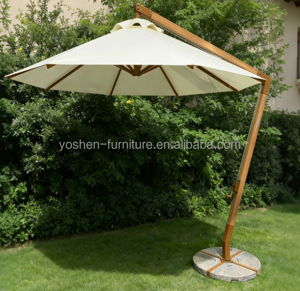 Outdoor Beach Swimming Pool Aluminum Pole  Umbrella Parasol Sun Shade Umbrella