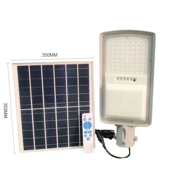 60Watt Aluminium PC 64pcs LED Solar Powered Street Lights