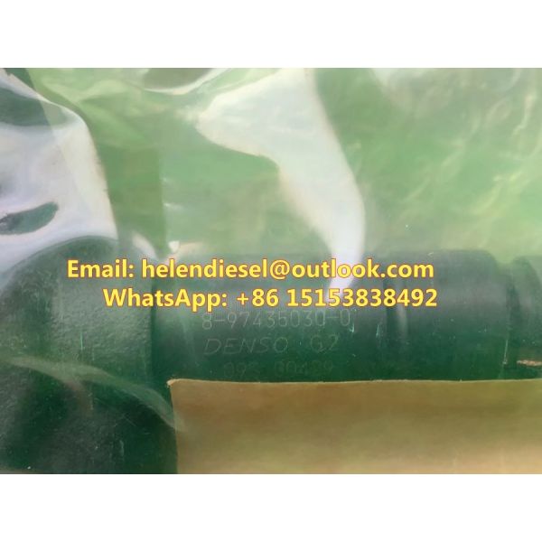 Fuel injector 095000-8340 original diesel injector 8974350300 ,8-97435030-# , 8-97435030-0 , 8-97435030-1, 8-98106693-# ,8-98106693-0