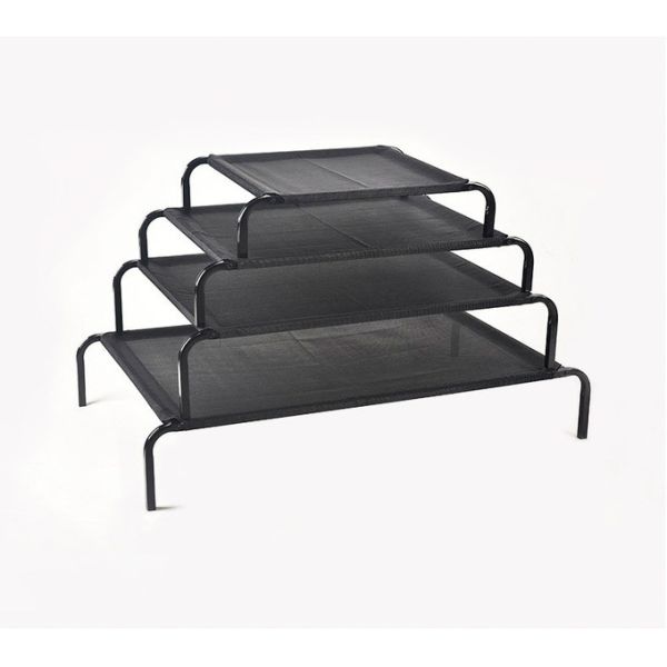 Удаляемая и стираемая сетка для домашних животных Лагерная кровать для собак Стальная рама Кровать влагостойкая