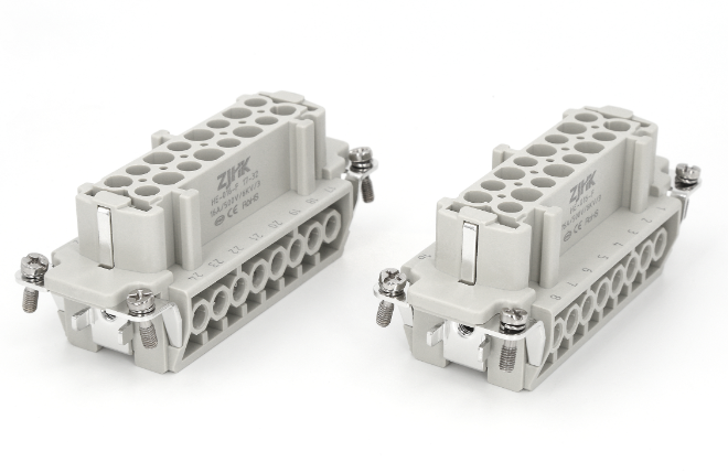 Waterproof 32pins Screw Heavy Duty Connector
