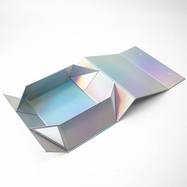 Специализированный розовый белый черный магнитный клапан Одежда бумажная коробка складная магнитная коробка для подарков