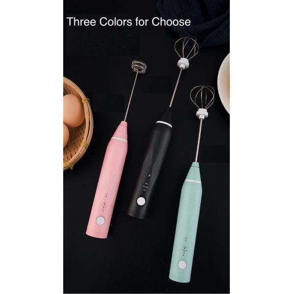 Handheld Household Stand Mixers 0.5A USB Rechargeable Egg Beater