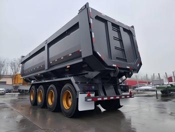 Heavy-Duty Dump Truck Semi Trailer Transport Sand Stone Coal