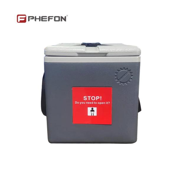 Grey Vaccine Ice Box Qualified Container And Packout For Vaccines