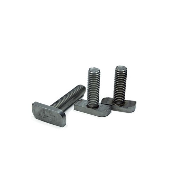 Stainless steel A2-70 A4-80 M8 M10 Din188 quality Solar T Slot Bolt