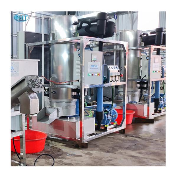 Other Compressor 3 Phase 3 Tons Industrial Automatic Ice Tube Maker Machine with Affordable