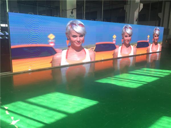 Die Casting Aluminum full color LED sign Slim Style P3.9 LED panel display