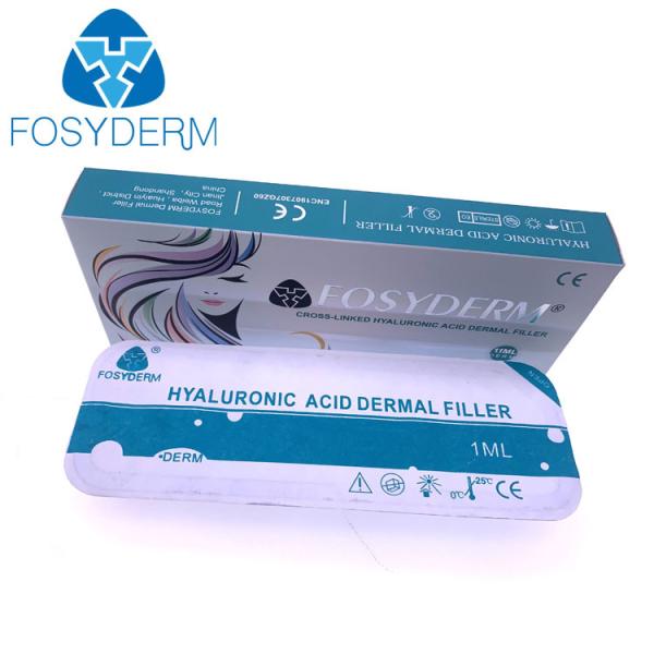 Injeção ácida hialurónica cutânea dos enchimentos 1ml do bordo de Fosyderm para o realce do bordo