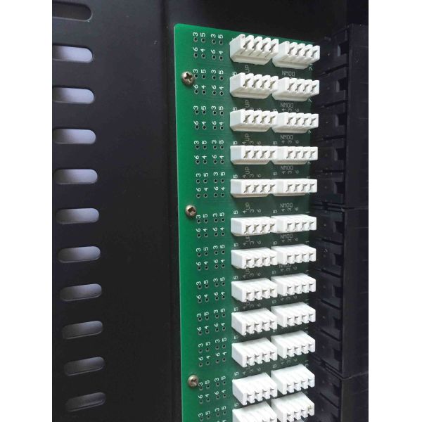 25 / 50 Port CAT3 RJ11 Voice Patch Panel 6P4C Type Krone / 110 IDC