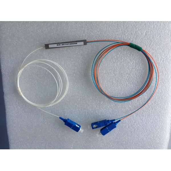 тип Сплиттер 1кс2 1кс4 1кс16 СК/АПК/УПК цифров оптического волокна трубки 0.9мм стальной