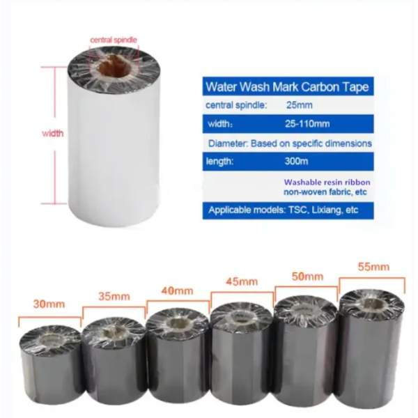 Temperature Range 100C-160C Thermal Transfer Ribbon for High End Resin Wax Printing