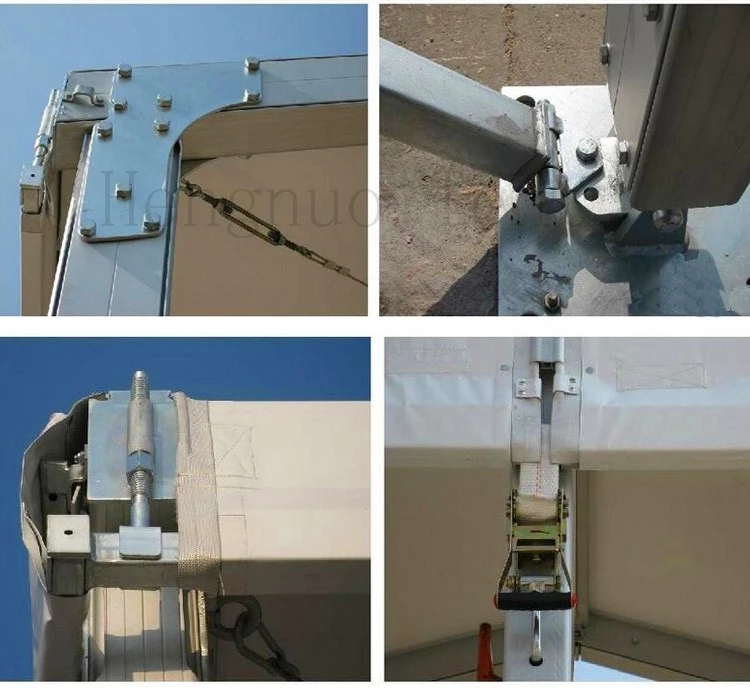 Rainproof Clear Wedding Marquee PVC Fabric Tent Garden Event Party 15HW Hardness