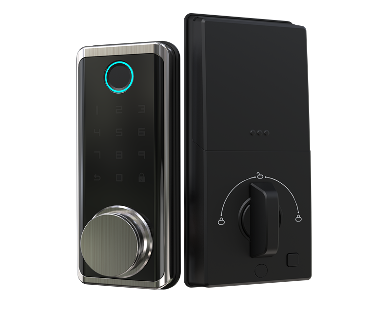 Покрытый цинковым сплавом Smart Deadbolt дверной замок для максимальной безопасности WiFi APP