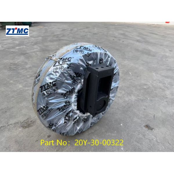 PC200 Front Idler 20Y-30-00030, Idler Wheel With Integral Forging For PC200