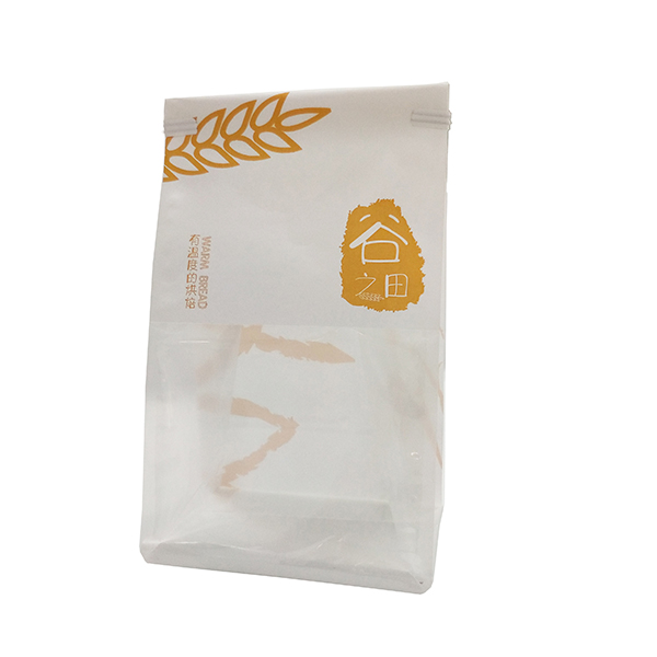 140x280x100mm Bakery Paper Bags Bakery Packaging Bags With Tin Tie