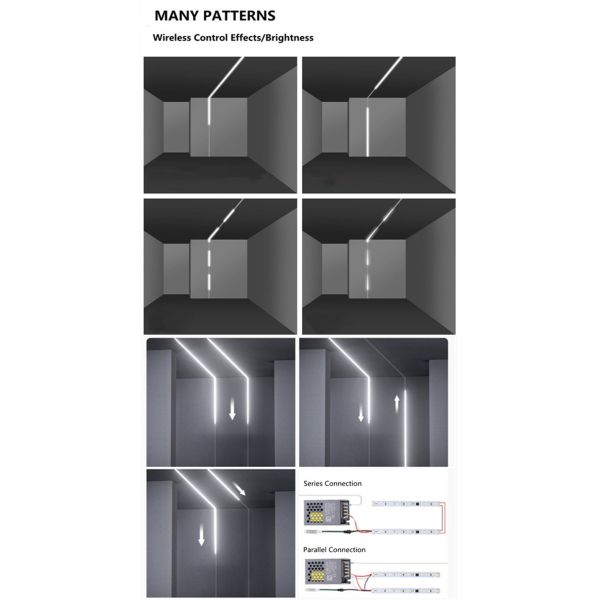 Жилой IP20 самоклеящаяся светодиодная лента 10M 12V теплая белая светодиодная лента