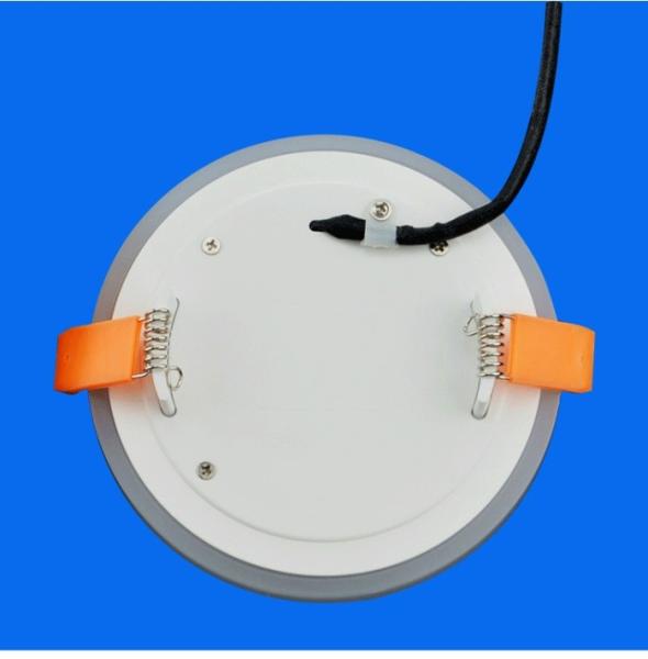 3+3W Lace Two Color Panel LED Ceiling Light 105mm Diameter