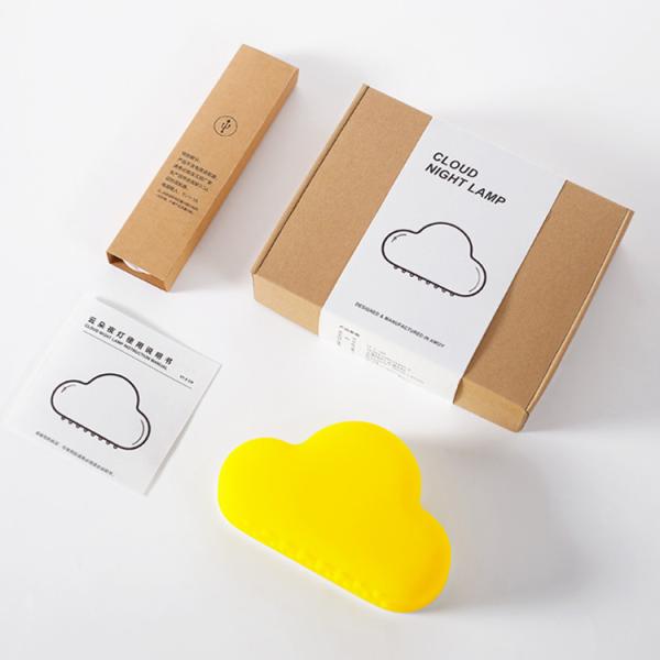 Fanncy Wall Decor Raining Cloud Night Light Wall Magnetic Attraction Motion Sensor Night Light