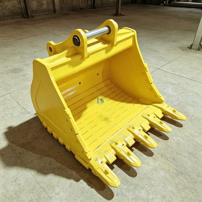 6 Cubic Meter Excavator Bucket High Strength Heavy Duty Rock Bucket For Komatsu