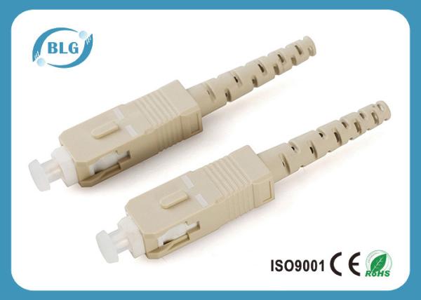LC SM MM Connector Fiber Optic Accessories For Active Device Termination
