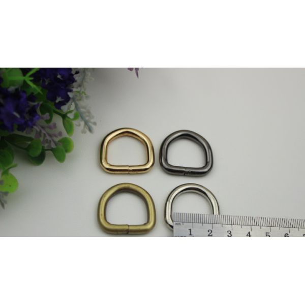 All kinds of size wire iron d ring,small metal d ring buckle for bag