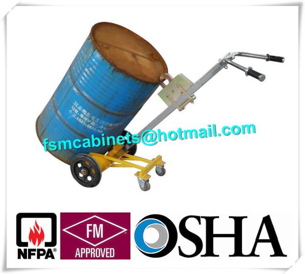 Industry Fire Resistant File Cabinet For Oil Drum , Oil Cylinder And Drum Trolley Stacker