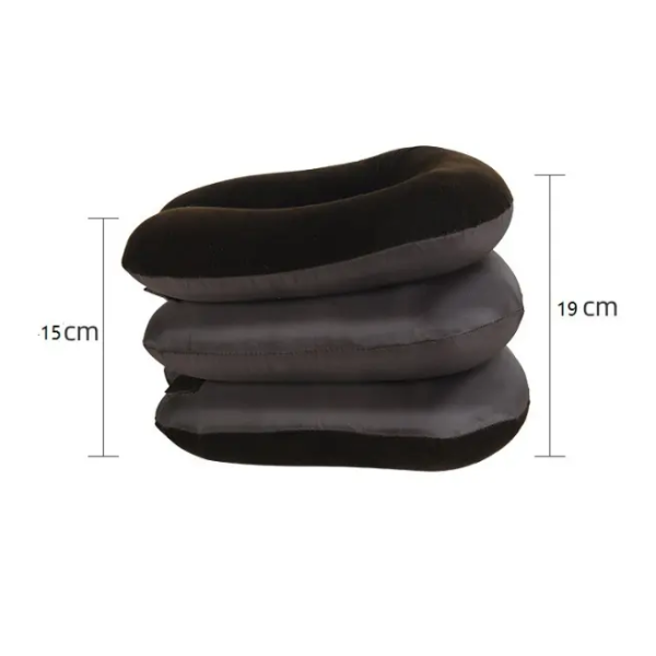 60 Fabric Count Inflatable Cervical Collar Traction Apparatus for Neck Pain Treatment