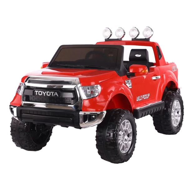 Электрический игрушечный автомобиль для детей 6В одна пусковая кнопка/свет/музыка 2.4G дистанционное управление