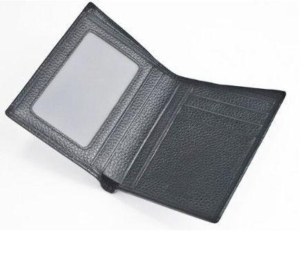 Custom RFID Mens Leather Wallet For Travelling / Shopping / Dating