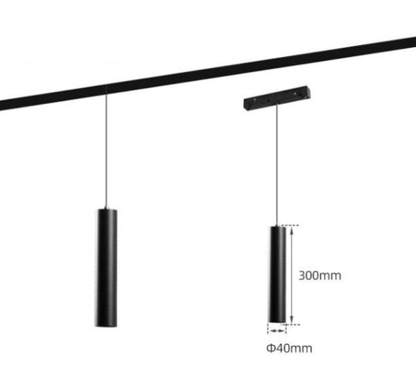 Luz de pista magnética de baixa tensão 24V 48V para escritório residencial