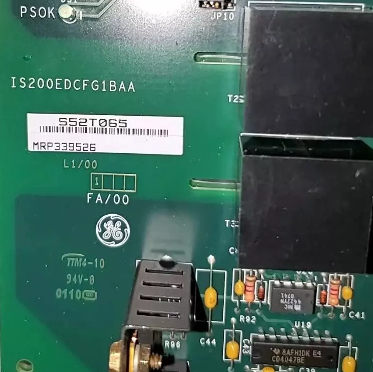 GE MARK VI IS200EDCFG1B EX2100 ФИДБЕК Карта DC EXCITER