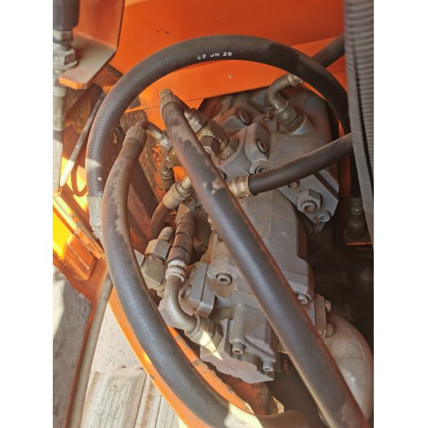 ZX75 7,5 тонны Hitachi Японский экскаватор с оригинальным гидравлическим цилиндром