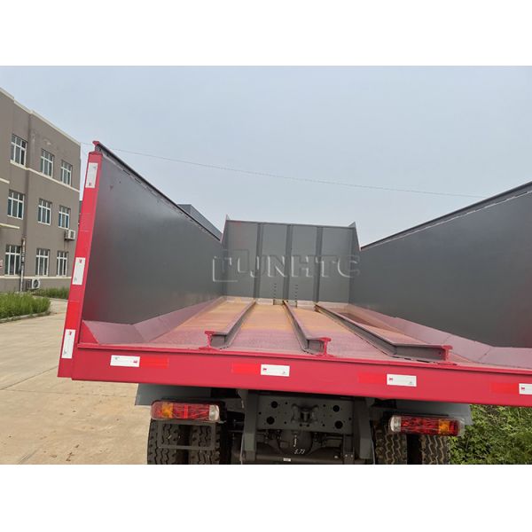 Sinotruk Howo 336 6x4 Дампер-грузовик Красный цвет Китай Howo Дампер-грузовик В хорошем состоянии Дампер-грузовик