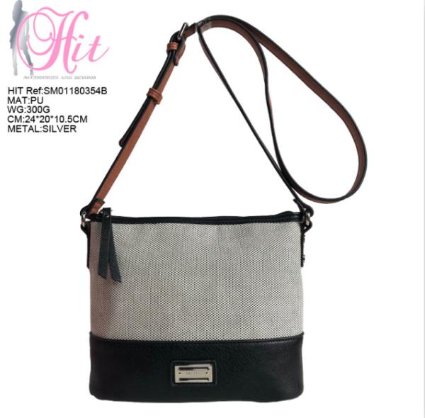 Wholesale Custom PU leather women hand bags ladies tote shoulder bag ladies handbags
