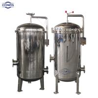Casque de filtre en acier inoxydable à haute pression pour la filtration des gaz SS316L Casque de filtre à cartouches multiples en acier inoxydable
