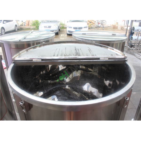 Бак для хранения Нержавеющ Ро Ди Воды для жидкостного химического хранения 0.1м3 к 120м3