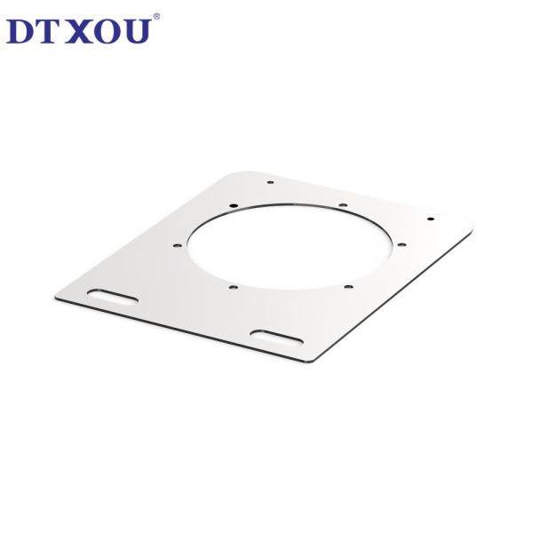 Stainless steel waterproof 4-inch circular LED bracket, semi trailer truck tail light, turn brake light