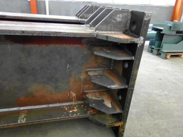 プレハブ構造用鋼ビーム Q235B Q355B ASTM A36 H形鋼