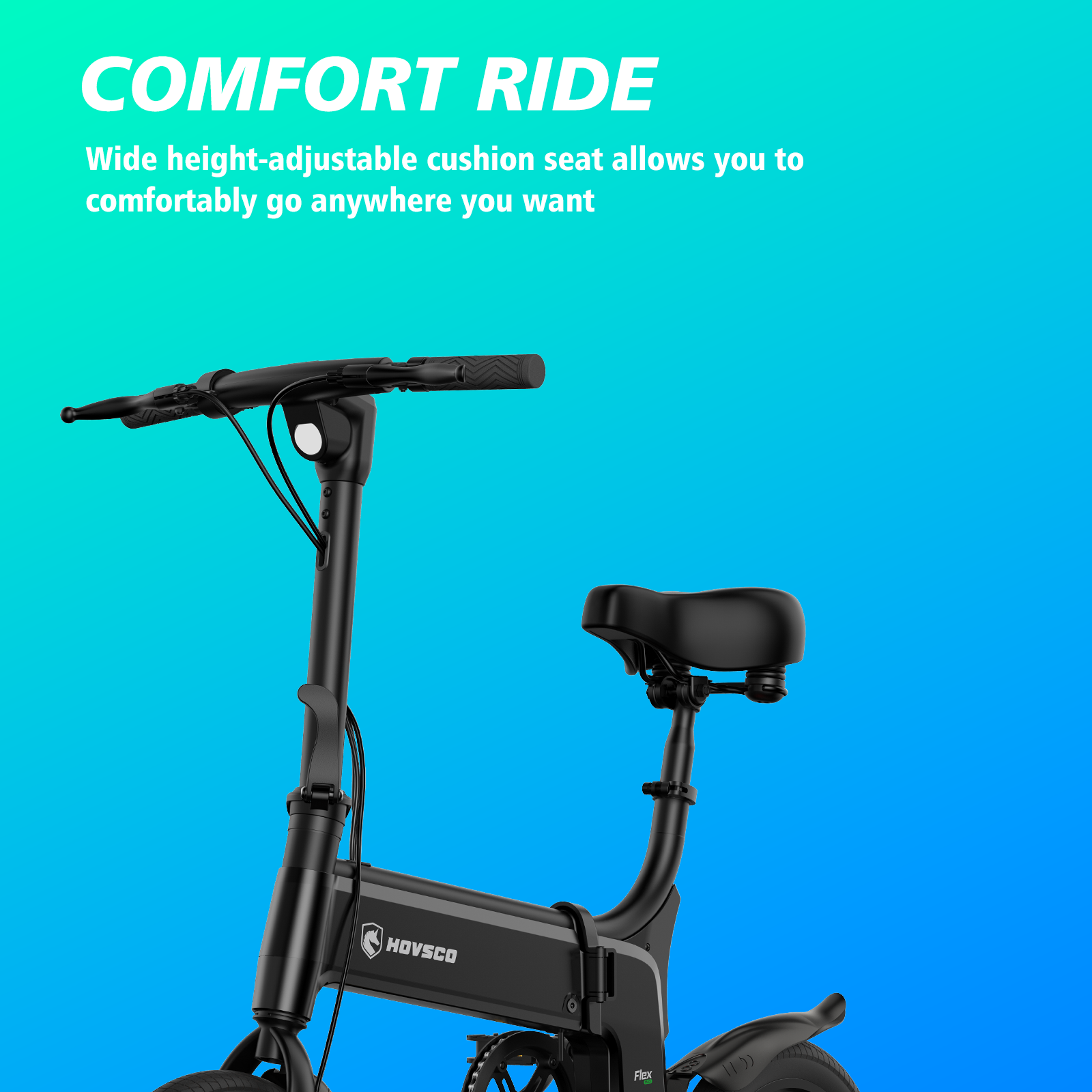 14 Inch Mini Folding Electric Bike 36V 7.8Ah 25kmh Portable Commuter Ideal for Car Trunk