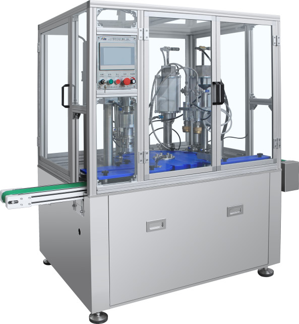 Automatic Water Based Fire Extinguisher Shaving Foam Shaving Gel Nasal Spray Bag On Valve Aerosol filling machine