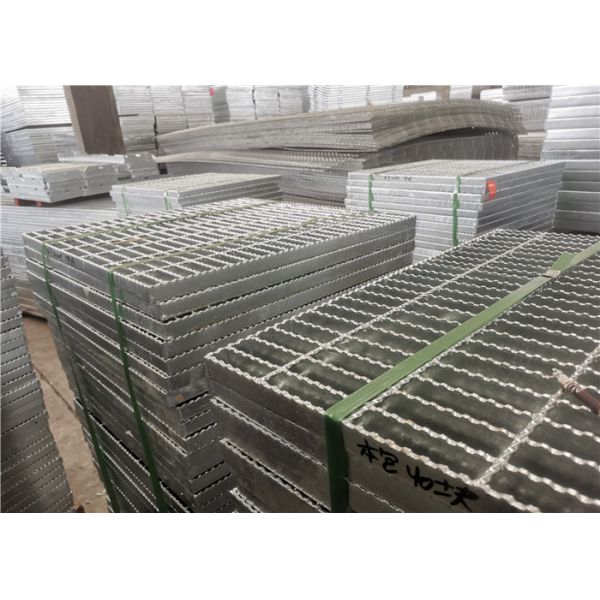 Q235 Wind Resistance Welded Steel Grating 1500mm Width ISO9001 Approved