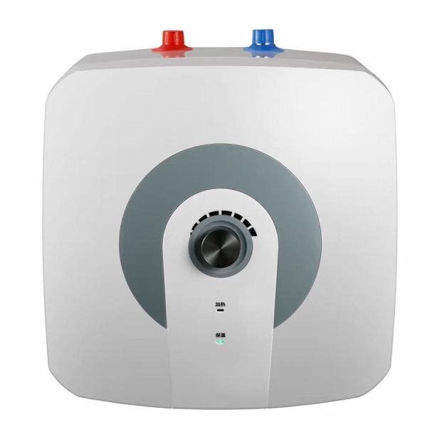 Appareil de chauffage à l'eau électrique monté sur le mur sous l'évier au-dessus du réservoir de comptoir, d'une capacité de 8 litres et d'une tension de 220 V à 240 V