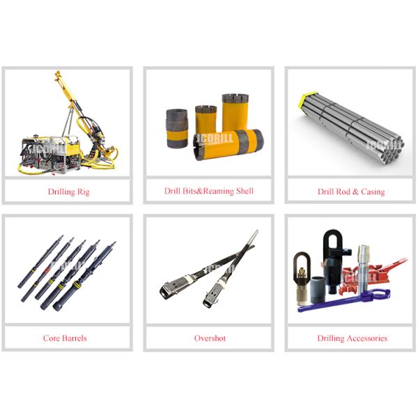 Минируя двойной Hq Pq Aq Nq Bq собрания каркаса стержня трубки 3m